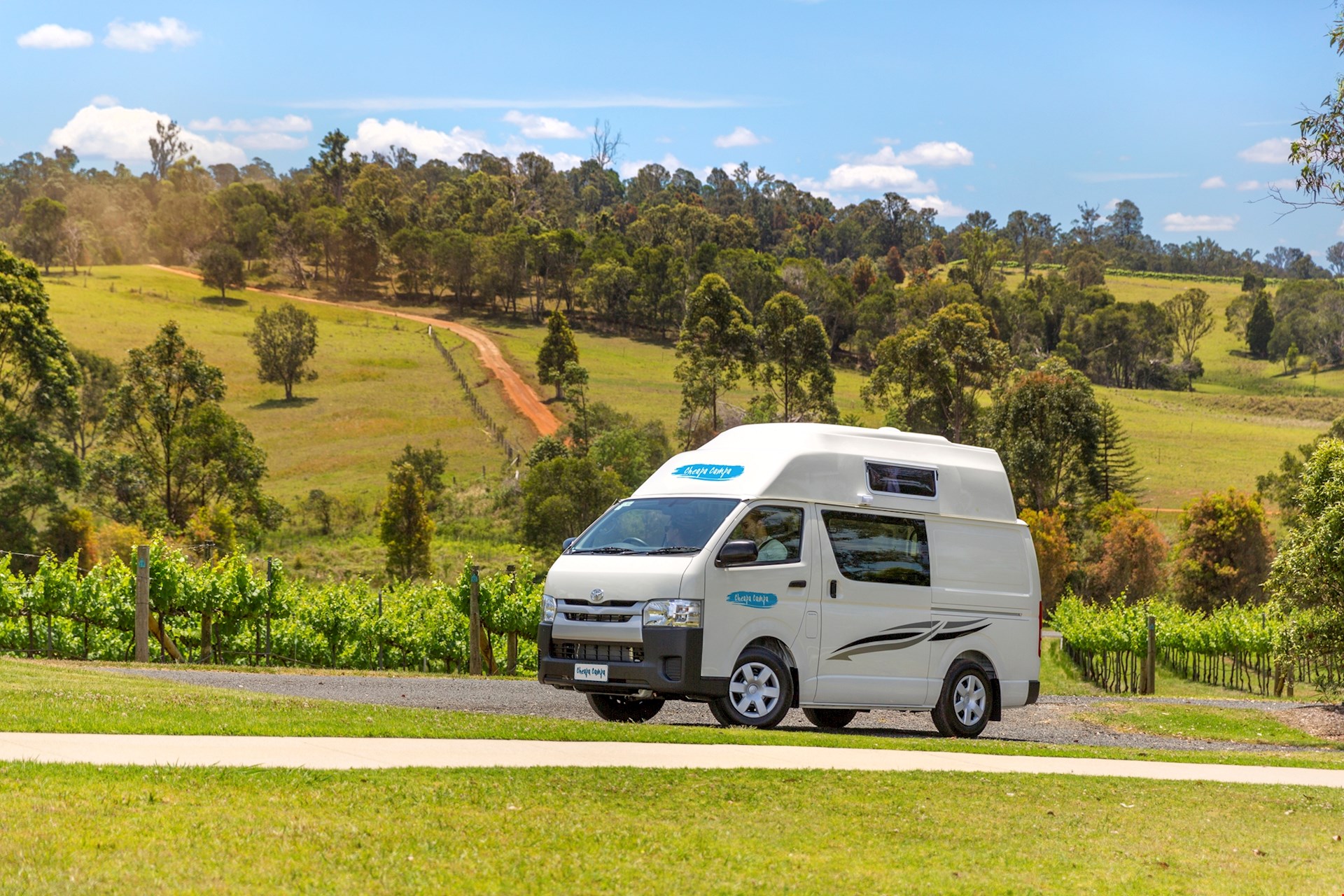 Camperhuur Cheapa Endeavour Australie 