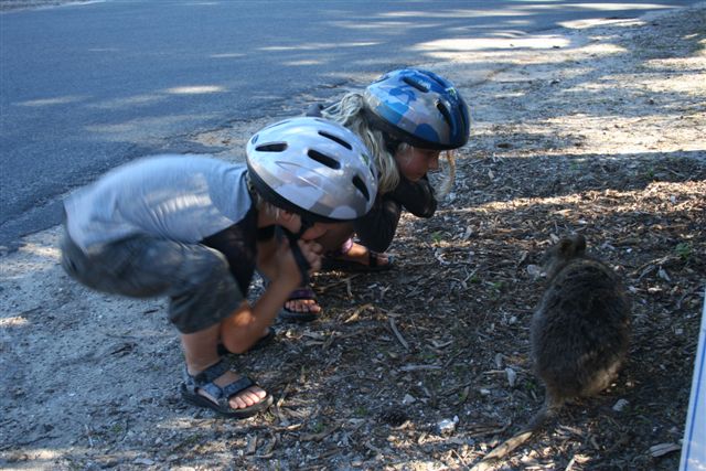Fietsen met kinderen in Australie