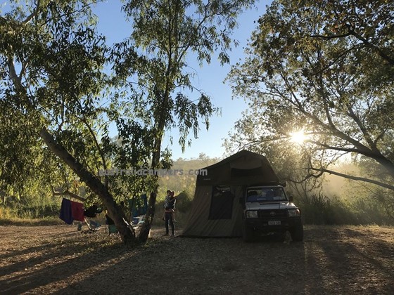 Australie met kinderen 4WD camper